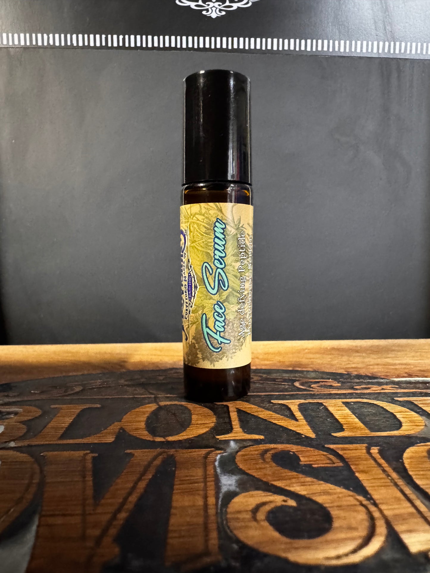 BLONDE PROVISIONS Age-Defying Peptide Powerhouse Serum – Hemp, Cherry & Botanical Blend
