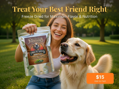 Freeze Dried Dog Treats – Rotisserie Chicken, Apples, Sweet Potato & Egg | 100% Natural – $15
