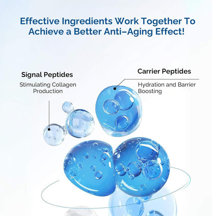 BLONDE PROVISIONS Age-Defying Peptide Powerhouse Serum – Hemp, Cherry & Botanical Blend