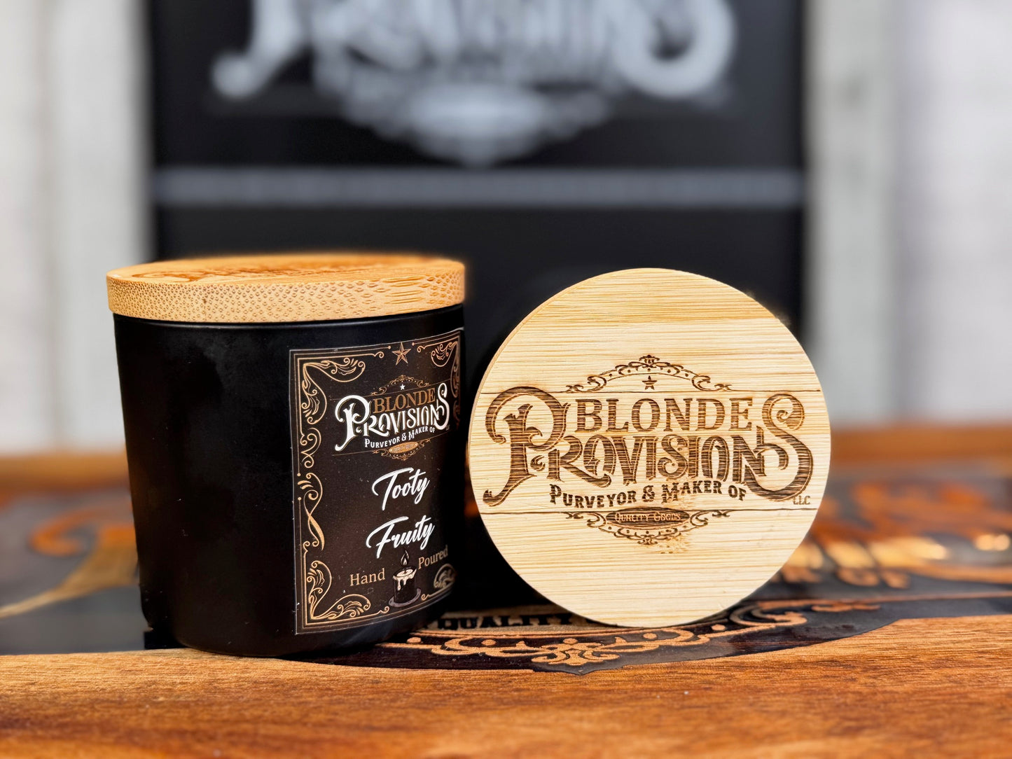 Blonde Provisions Essential Oil Candles – Beeswax & Soy Blend with Plantable Wildflower Dust Cover
