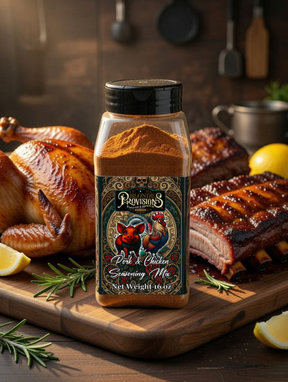 Blonde Provisions Artisan Seasoning Mixes – Beef, Pork & Chicken, Tex-Mex | Small Batch, Fresh Ingredients | 4oz & 16oz