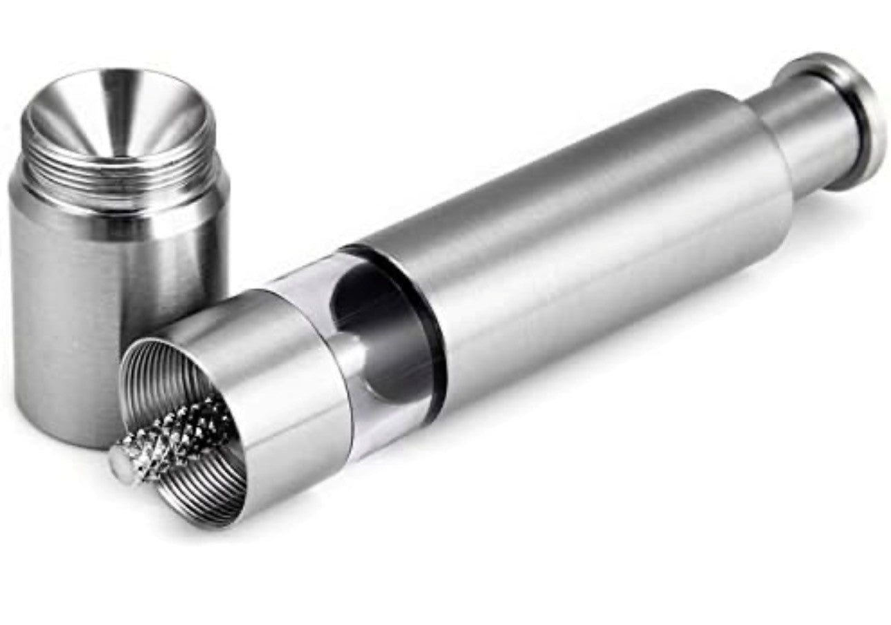 Thumb Spice Grinder – Stainless Steel Push Button Spice Mill
