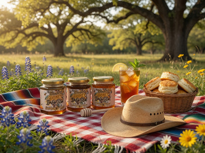 Blonde Provisions Texas Honey Infusions – Assorted Flavors (6 oz Jar)
