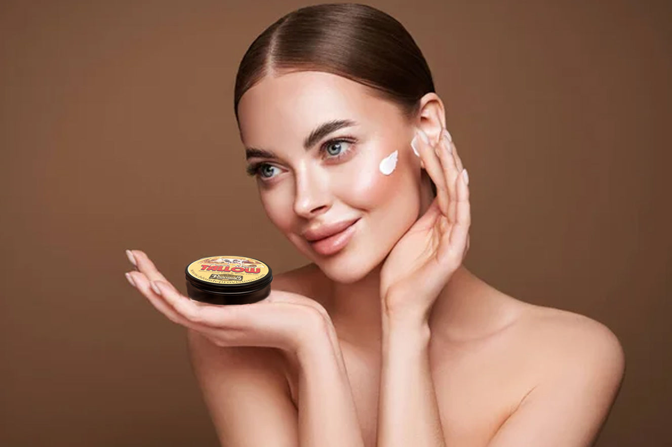 Blonde Provisions Premium Whipped Tallow – Nourishing Face & Body Cream (4 oz)