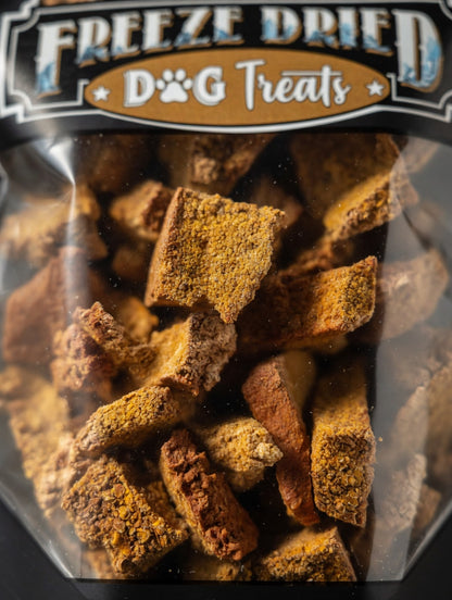 Freeze Dried Beef Liver Dog Treats with Turmeric, Ginger & Cinnamon | All-Natural Superfood Bites by Blonde Provisions